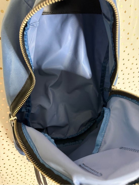 Marc Jacobs Navy Blue Nylon Backpack with Black Trim main image 5